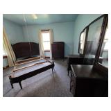 Early 20th Century Bedroom Set - full size