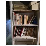 Cookbooks - contents of shelving unit