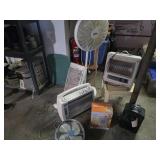 Fans and heaters