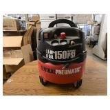 Central Pneumatic 150 PSI 6 gal air compressor