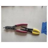 Snap ring pliers