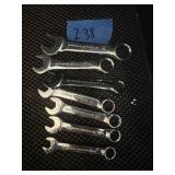 Stubby Metric Wrenches