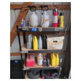 Garage Shelving and Contents