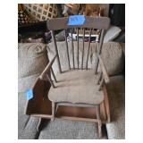 Cradle and Child's Chair