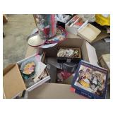 Christmas Ornaments, Tins, Trays, Books