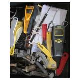 Stud Finder, Pipe Cutters, Scrapers, Other