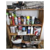 Shelving Unit with Contents