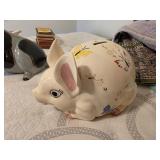 Ceramic Piggy Bank - Early Century