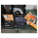 Craftsman Circular Saw, Black & Decker Drill,