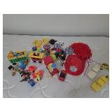 Fisher Price Circus Train, People, Various Toys