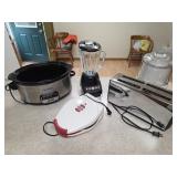 4-slice Toaster, Crockpot, Ice Cream Maker,