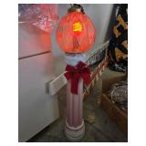 Beco Item #961 44" Blow Mold Holiday Lamp Post