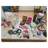 Vases, Tins, Candles, Candle Holders, Napkin