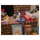 Vintage Electronic Game and Book Lot