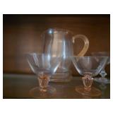 Assorted Vintage Elegant Glassware