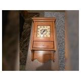 Rustic Farmhouse Wooden Wall Clock