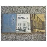 Set of 3 Vintage High School Yearbooks