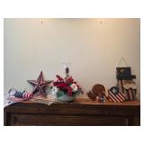 Patriotic Americana Decorative Lot