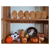 Assorted Autumn & Halloween Decor Lot
