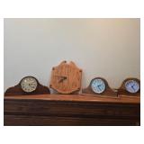 Collection of Four Decorative Clocks