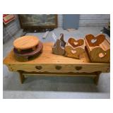 Country Heart Oak Furniture and Decor