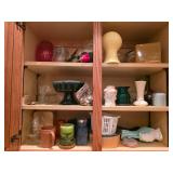 Assorted Vintage Decor and Glassware