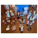 Large Assorted Christmas Ornament Lot
