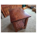 Mission Style Oak Side Table