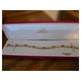 Peridot and Diamond Bracelet