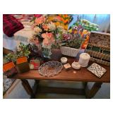 Decorative Home Decor and Trinket Lot