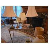 Set of Four Table Lamps
