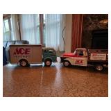 2 Ace Hardware Die-Cast Collector Trucks