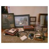 Large Collection of Framed Art & Mirrors