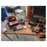Vintage Sony Radio, Cassette, and Media