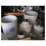 CROCKS AND STONEWARE