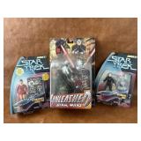 NOS Star Wars and Star Trek Action Figures