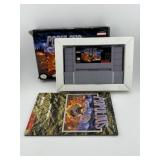 Super Nintendo Populous Game with Box