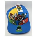 NEW Super Mario Youth One Size Cap