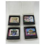 Vintage Sega Game Gear Games