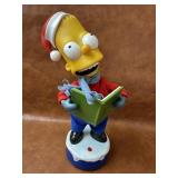 2002 Animated Bart Christmas Figure