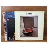 BB King Vintage Record Albums