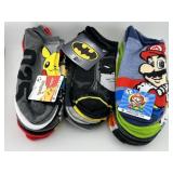 NEW Super Mario, Batman, Pokemon Socks