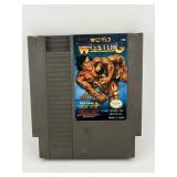Vintage NES Tecmo World Wrestling Game