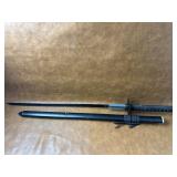 Tomahawk Carbon Steel Japanese Katana Style