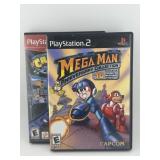 Playstation 2 Games - Mega Man, Crash