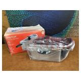 GE Deep Fryer - Fryer is New, box is damaged