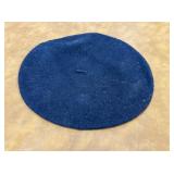 Vintage Beret De Luxe 100% Wool Beret