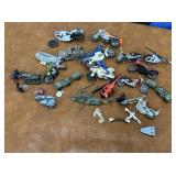 Selection of Vintage Motorcycle Models and