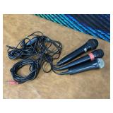 Rock Band and Singstar Mocrophones