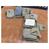 Vintage US Military Belt with Clips and 9 x19